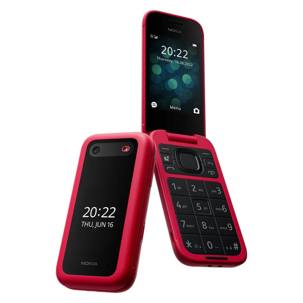 Фото - Мобільний телефон Nokia 2660 Flip Red