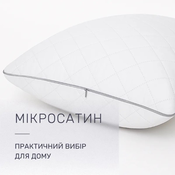 Фото - Подушка стандартна MirSon №2752 Royal Silver з Евкаліптом 60х60 см (2200005198360)