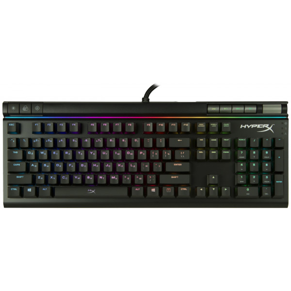 Фото - Клавіатура дротова ігрова HyperX Alloy Elite RGB Cherry MX Blue (HX-KB2BL2-RU/R1)