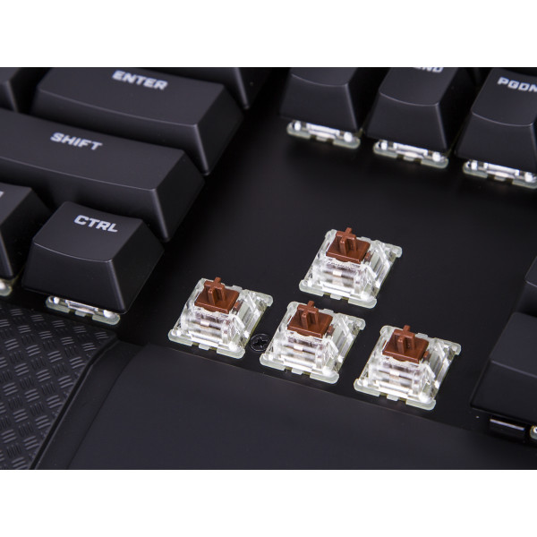 Фото - Клавіатура дротова ігрова HyperX Alloy Elite RGB Cherry MX Brown (HX-KB2BR2-RU/R1)