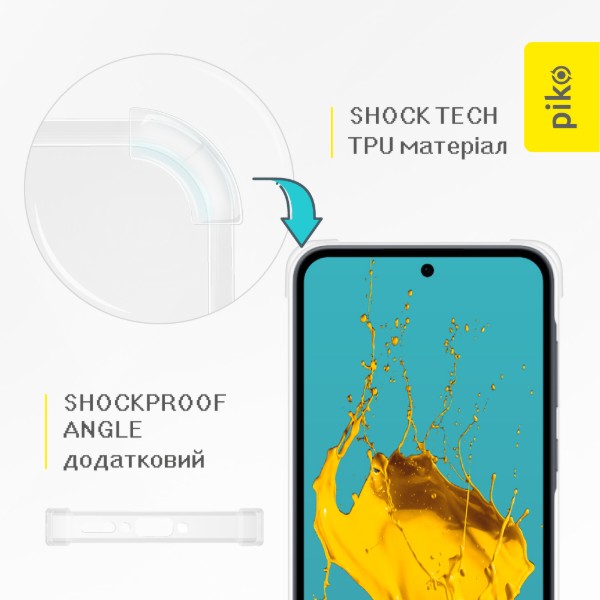 Фото - Чохол для смартфону Piko TPU Shockproof for Samsung Galaxy A35 Light (1283126627743)