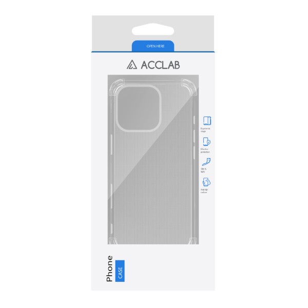 Фото - Чехол для смартфона ACCLAB TPU Shockproof for Apple iPhone 16 Pro Light (1283126610851)