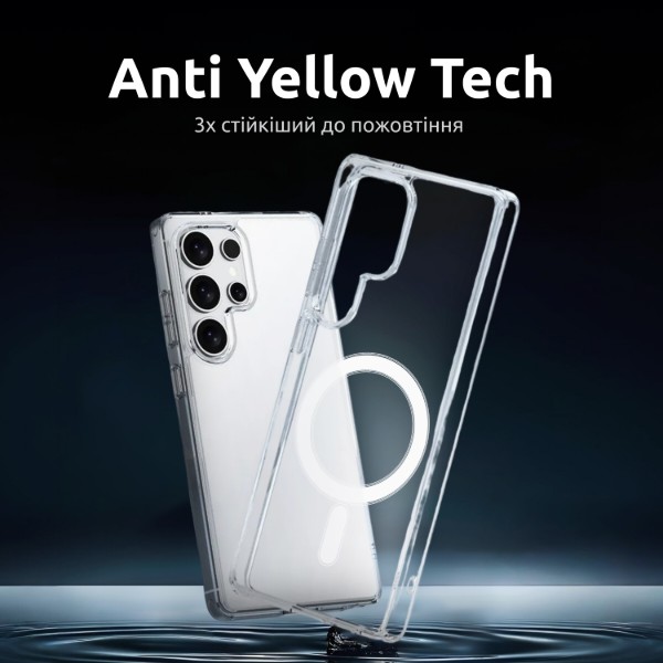 Фото - Чохол для смартфону Intaleo CLEAR for Samsung Galaxy S25 Ultra з MagSafe (1283126616167)