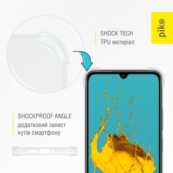 Фото - Чохол для смартфону Piko TPU Shockproof for Xiaomi Poco C75 Light (1283126616402)
