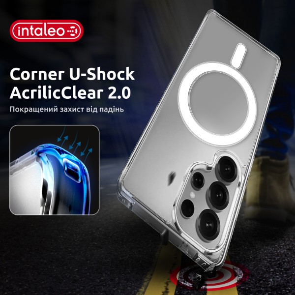 Фото - Чохол для смартфону Intaleo CLEAR for Samsung Galaxy S25 Ultra з MagSafe (1283126616167)