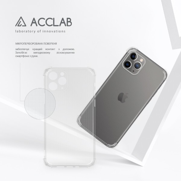 Фото - Чехол для смартфона ACCLAB TPU Shockproof for Apple iPhone 11 Pro Light (1283126610783)