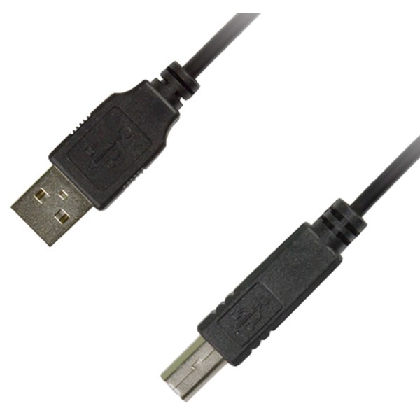 Фото - Кабель USB type A - USB type B Piko USB 2.0 AM-BM 3m Black (1283126473944)