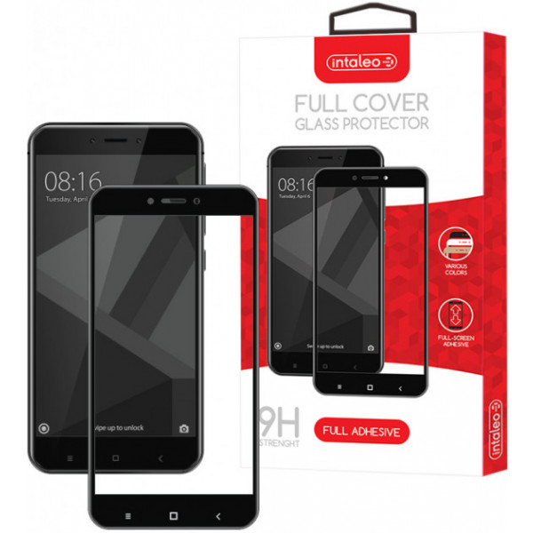 Фото - Захисне скло для смартфону Intaleo Xiaomi Redmi 7A Full Glue Black (1283126493966)