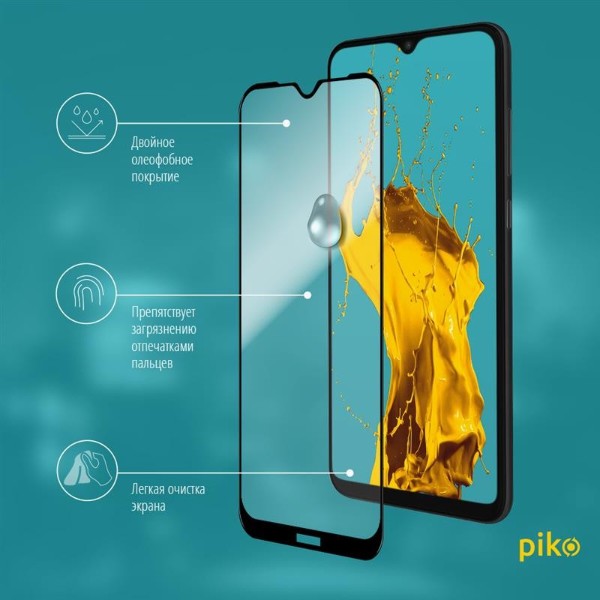 Фото - Защитное стекло для смартфона Piko Xiaomi Redmi Note 8T Black Full Glue 0.3mm 2.5D (1283126496547)
