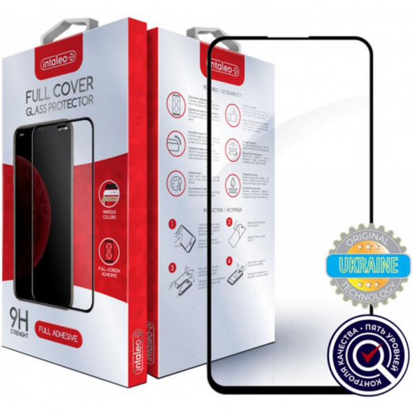 Фото - Захисне скло для смартфону Intaleo Samsung Galaxy A51 SM-A515 Full Glue Black (1283126496974)