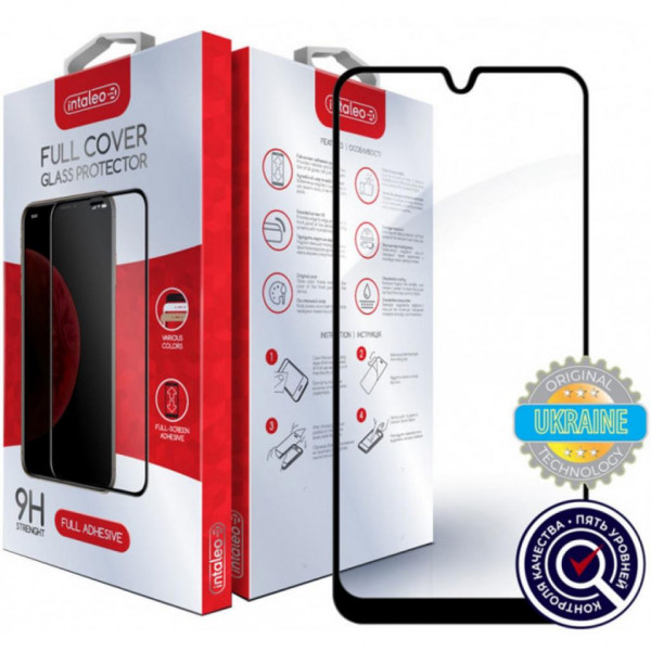 Фото - Захисне скло для смартфону Intaleo Samsung Galaxy A01 SM-A015 Full Glue Black (1283126497179)