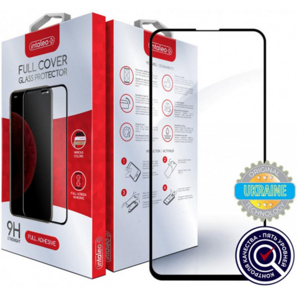 Фото - Захисне скло для смартфону Intaleo Samsung Galaxy A71 SM-A715 Full Glue Black (1283126497186)