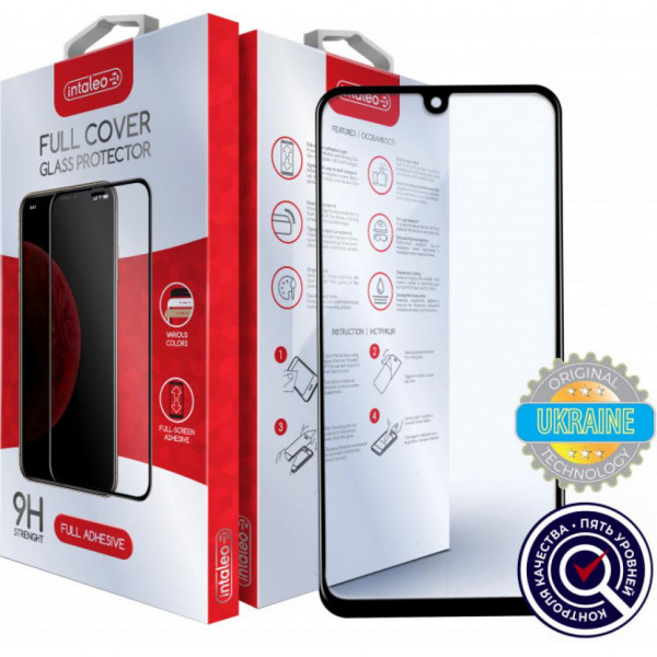 Фото - Захисне скло для смартфону Intaleo Samsung Galaxy A31 SM-A315 Full Glue Black (1283126497902)