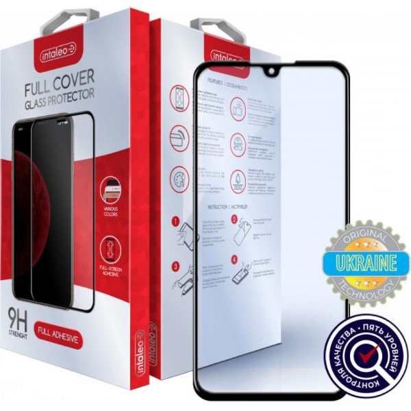 Фото - Защитное стекло для смартфона Intaleo Samsung Galaxy A41 SM-A415 Full Glue Black (1283126498596)