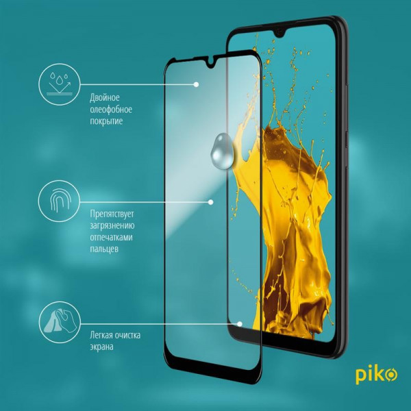 Фото - Захисне скло для смартфону Piko Xiaomi Mi A3 Black Full Glue 0.3mm 2.5D (1283126494871)