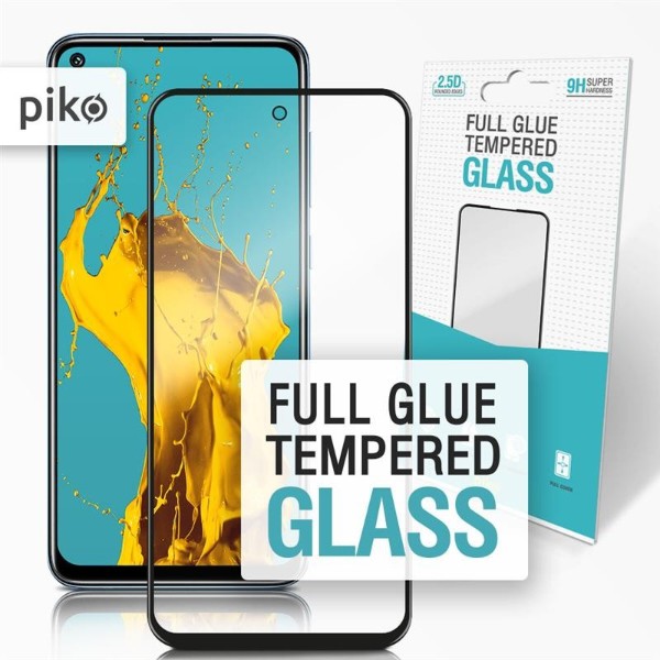 Фото - Захисне скло для смартфону Piko Xiaomi Redmi Note 9 Black Full Glue, 0.3mm, 2.5D (1283126502736)