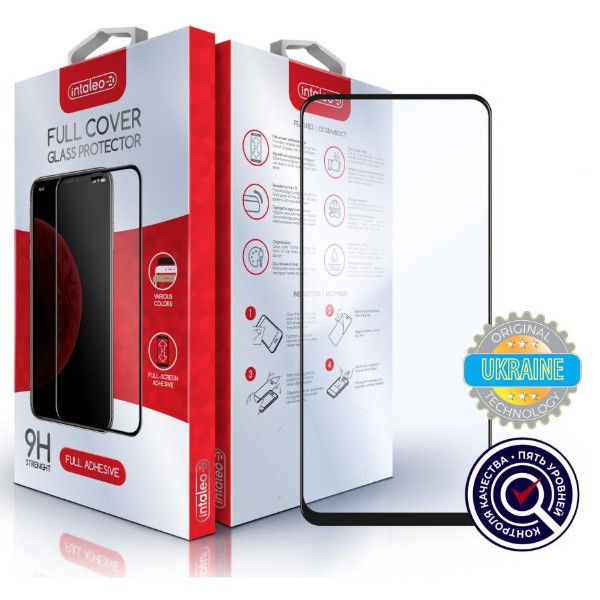 Фото - Захисне скло для смартфону Intaleo for Vivo Y30 Full Glue Black (1283126504297) Фото - Захисне скло для смартфону Intaleo for Vivo Y30 Full Glue Black (1283126504297)