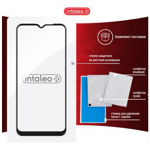 Фото - Захисне скло для смартфону Intaleo Full Glue for Moto G8 Power Lite Black (1283126505713)