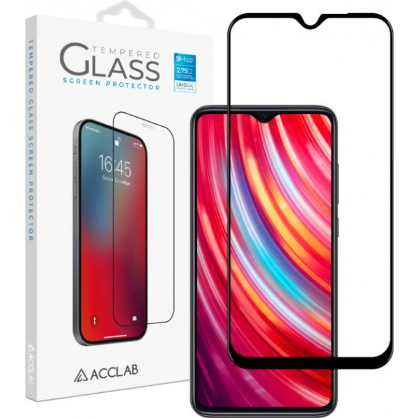 Фото - Захисне скло для смартфону ACCLAB Full Glue for Xiaomi Redmi Note 8 Pro Black (1283126508769)