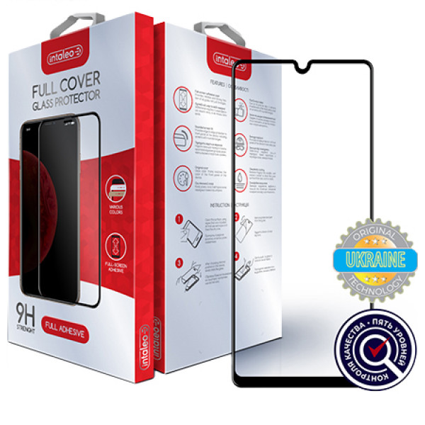 Фото - Захисне скло для смартфону Intaleo Full Glue for Samsung A42 (1283126510380)