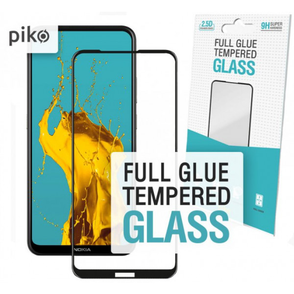 Фото - Захисне скло для смартфону Piko for Nokia 3.4 Black Full Glue 0.3mm 2.5D (1283126511530)