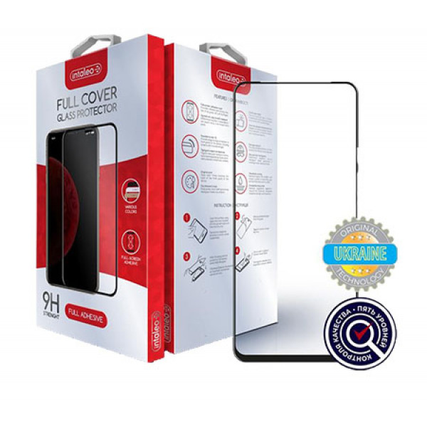 Фото - Захисне скло для смартфону Intaleo for Xiaomi Redmi Note 10 5G Full Glue Black (1283126513176)