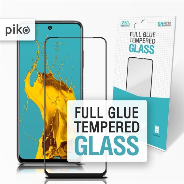 Фото - Защитное стекло для смартфона Piko for Xiaomi Redmi Note 10 5G Black Full Glue, 0.3mm, 2.5D (1283126513183)