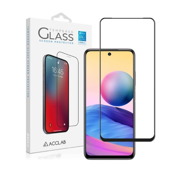 Фото - Защитное стекло для смартфона ACCLAB Full Glue for Xiaomi Redmi Note 10 5G Black (1283126513190)