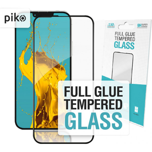 Фото - Захисне скло для смартфона Piko Full Glue for Apple iPhone 13 Mini Black (1283126515019)