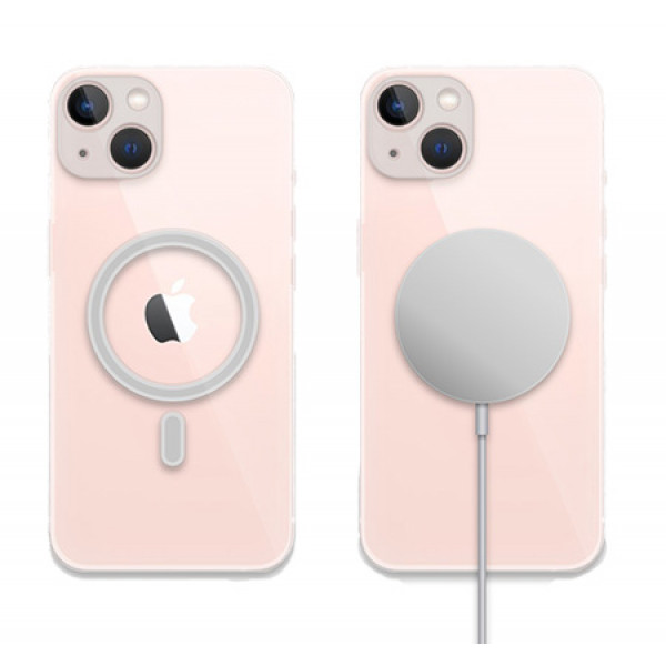 Фото - Чохол для смартфону Intaleo Clear for Apple iPhone 13 mini з MagSafe (1283126519833) Фото - Чохол для смартфону Intaleo Clear for Apple iPhone 13 mini з MagSafe (1283126519833)