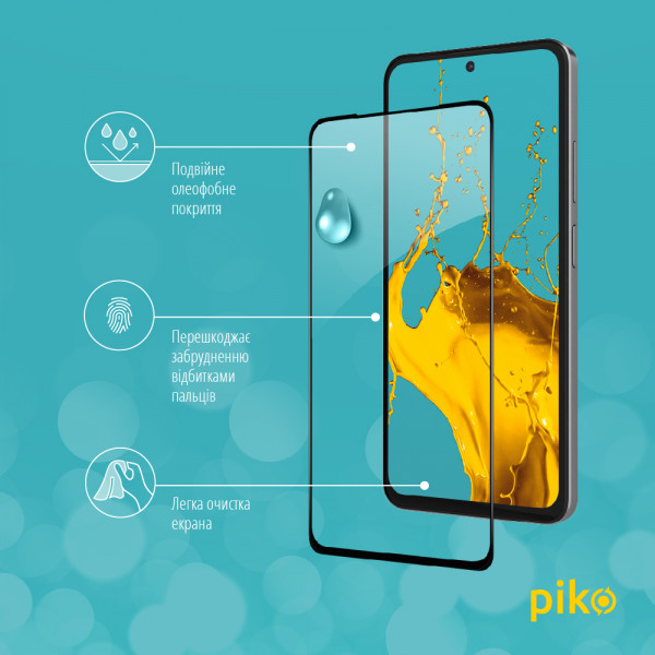 Фото - Защитное стекло для смартфона Piko Full Glue for Xiaomi Redmi Note 11 Pro Black (1283126522697)