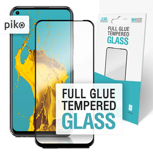 Фото - Захисне скло для смартфону Piko Full Glue for Huawei P40 Lite Black (1283126535659)