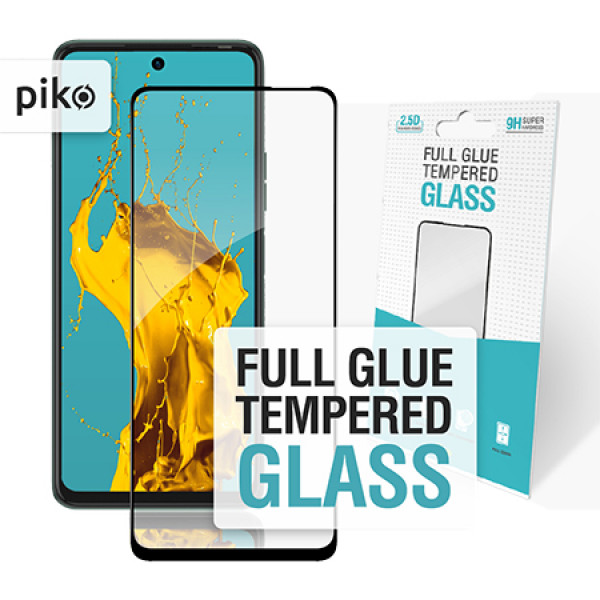 Фото - Захисне скло для смартфону Piko Full Glue for Tecno Camon 17P (1283126539558)