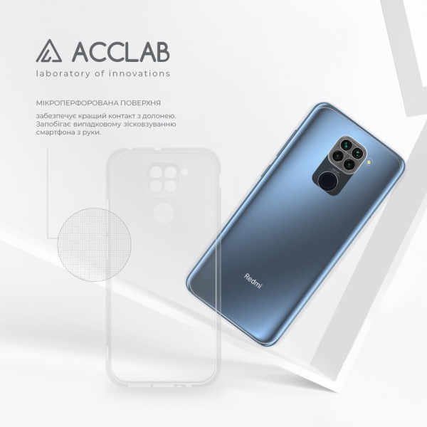 Фото - Чехол для смартфона ACCLAB Shockproof for Xiaomi Redmi Note 9 (1283126554193)