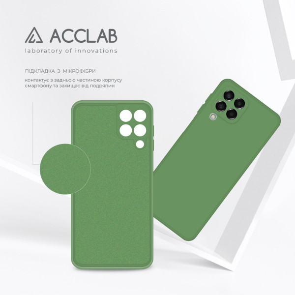 Фото - Чехол для смартфона ACCLAB SoftShell for Samsung Galaxy M33 5G Green (1283126561092)