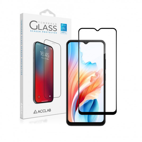 Фото - Захисне скло для смартфону ACCLAB Full Glue for Oppo A38 5G Black (1283126582462)