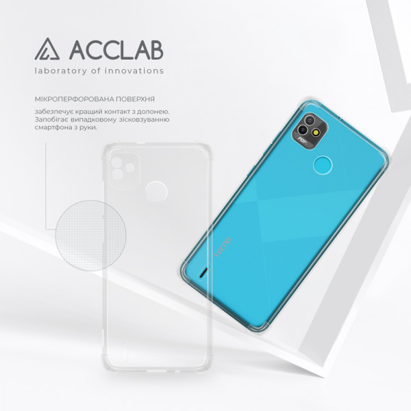 Фото - Чохол для смартфону ACCLAB Shockproof for Tecno Pop 5 (1283126553998)