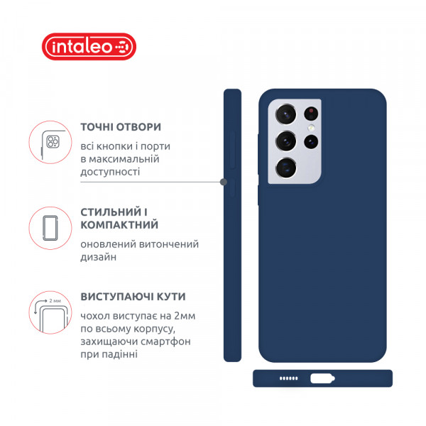 Фото - Чохол для смартфону Intaleo SoftShell for Samsung Galaxy S21 Ultra (1283126563591)