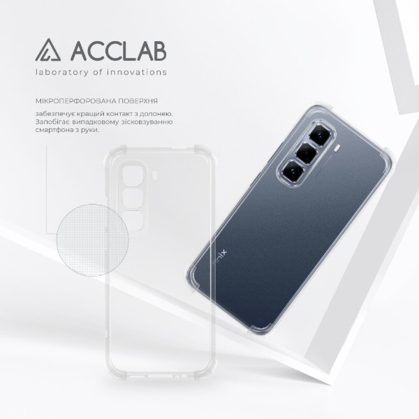 Фото - Чохол для смартфону ACCLAB TPU Shockproof for Infinix Hot 50 Pro Light (1283126610899)