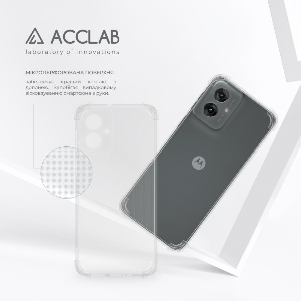 Фото - Чехол для смартфона ACCLAB TPU Shockproof for Motorola G55 Light (1283126616273)