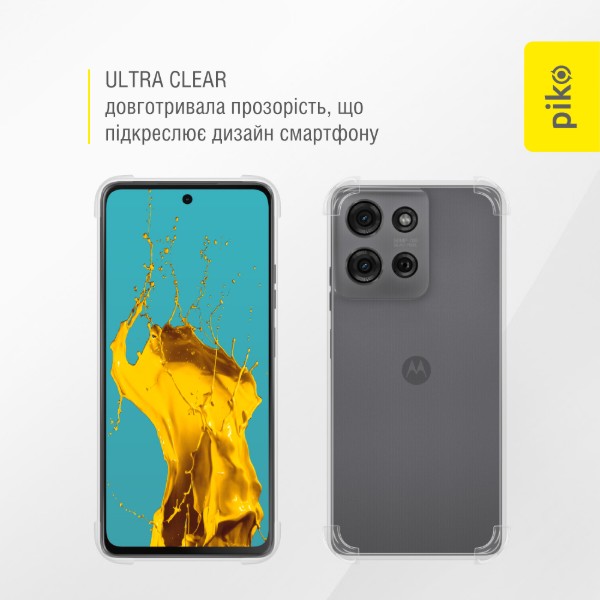 Фото - Чохол для смартфону Piko TPU Shockproof for Motorola G75 5G Light (1283126616280)