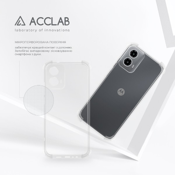 Фото - Чохол для смартфону ACCLAB TPU Shockproof for Motorola G34 Light (1283126610936)