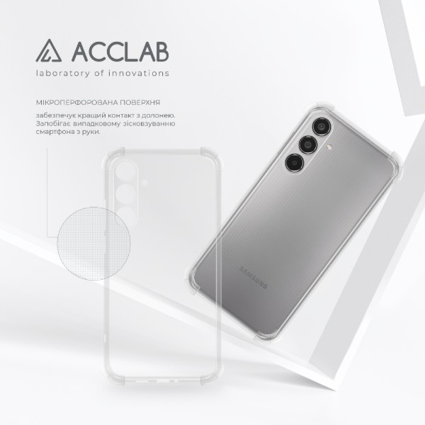 Фото - Чехол для смартфона ACCLAB TPU Shockproof for Samsung Galaxy M35 Light (1283126611032)