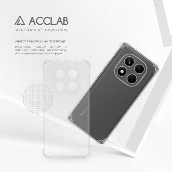 Фото - Чохол для смартфону ACCLAB TPU Shockproof for Xiaomi Redmi Note 14 Pro Light (1283126616457)