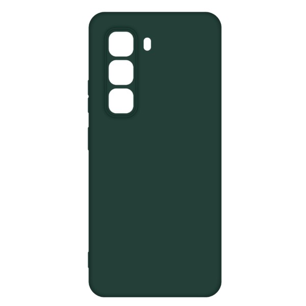 Фото - Чехол для смартфона Intaleo Silicone Case for Infinix Hot 50 Pro Dark Green (1283126616587)