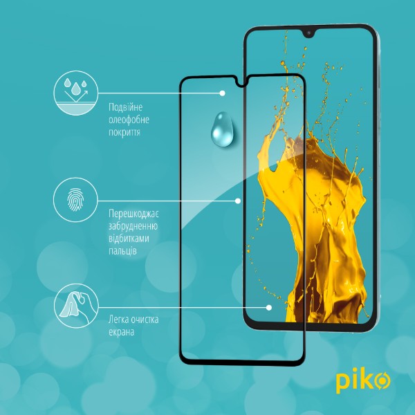 Фото - Защитное стекло для смартфона Piko Full Glue ESD for Xiaomi Redmi A7 Pro Black (1283126636813)