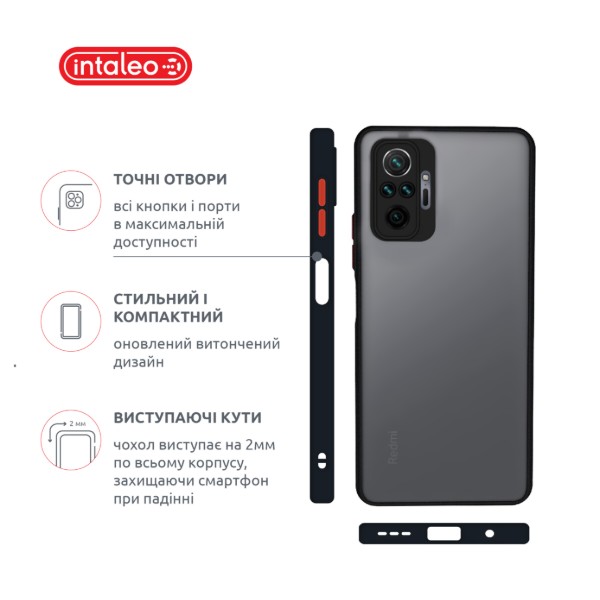 Фото - Чехол для смартфона Intaleo Smoky for Xiaomi Redmi Note 10 Lite (1283126520174)