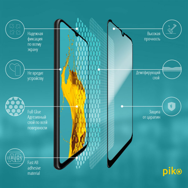 Фото - Захисне скло для смартфону Piko Full Glue for Xiaomi Mi A3/CC9e (1283126539503)