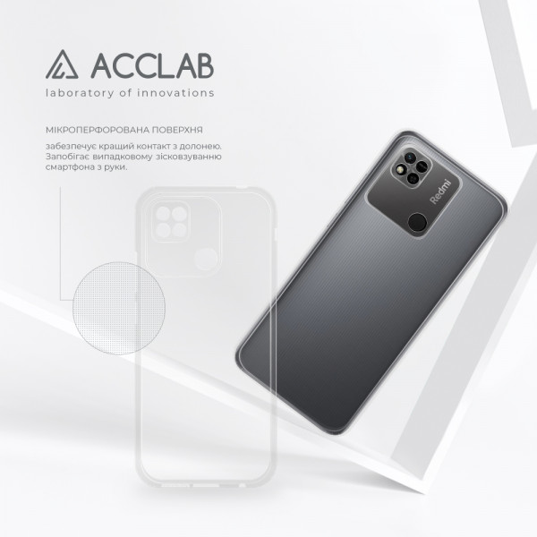 Фото - Чохол для смартфону ACCLAB Anti Dust for Xiaomi Redmi 10A (1283126553486)