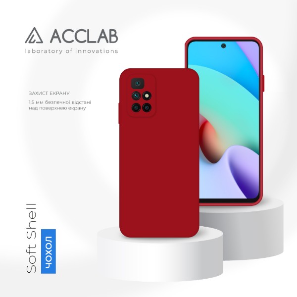 Фото - Чохол для смартфону ACCLAB SoftShell for Xiaomi Redmi 10 (1283126561641)